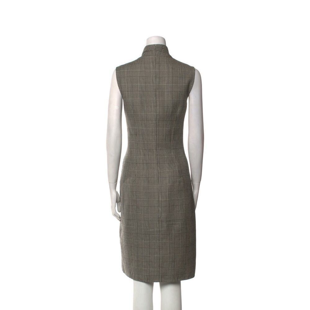 Ralph Lauren Collection Purple Label Wool Dress Double-Breasted Classic Plaid 14 - Picture 4 of 12